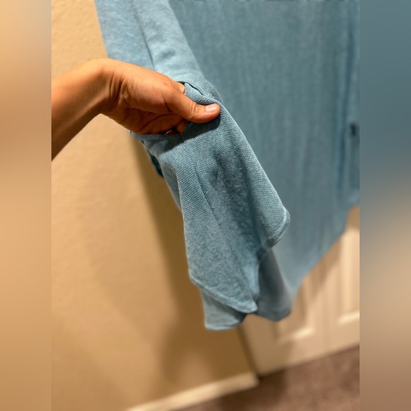 Eileen Fisher Linen 100% Cape-Top Loose Relaxed Fot Lagenlook Artsy Unique,M - Picture 6 of 7